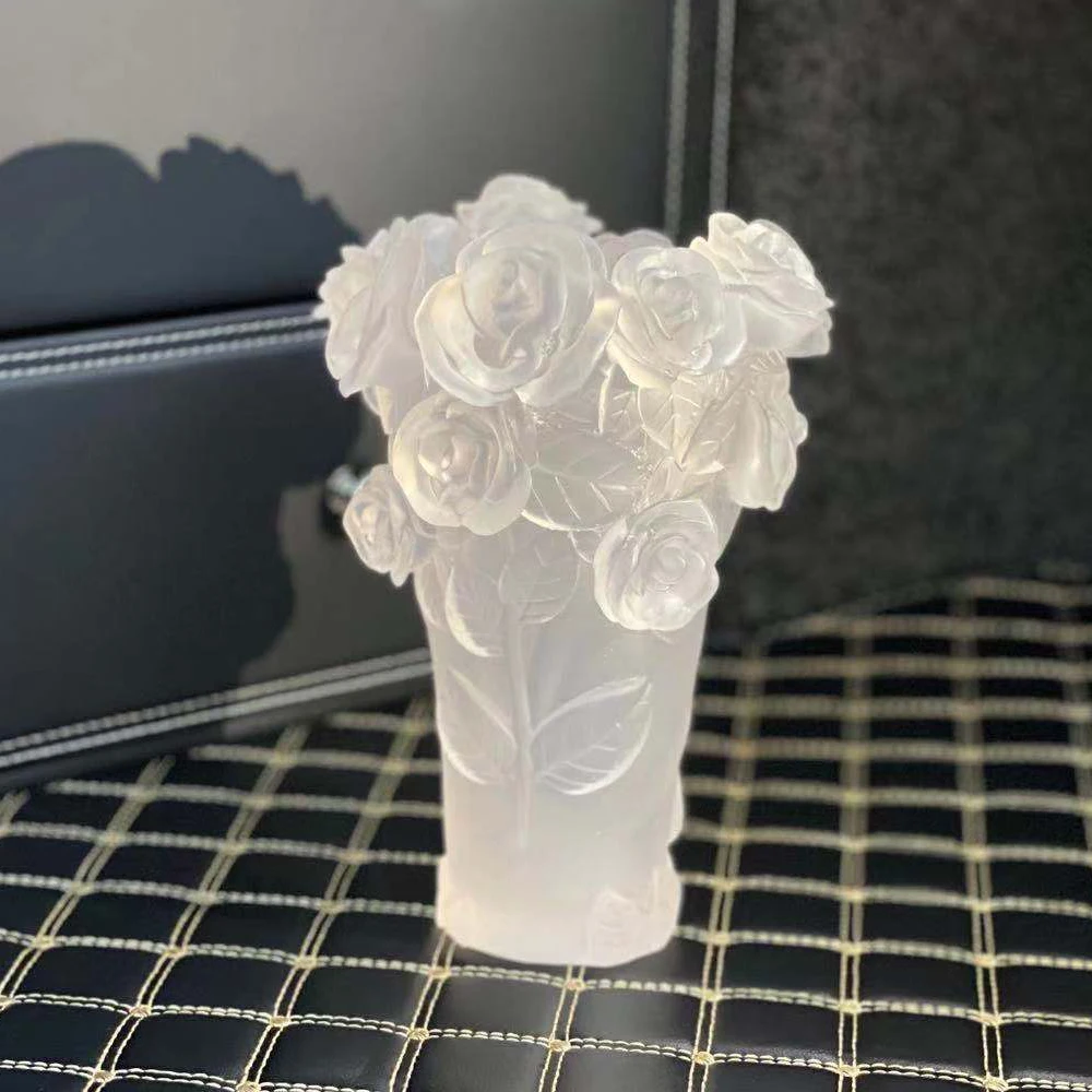 flower liuli incense burner crystal cone censer 2021 arabian incense holder beautiful home decor ornaments christmas gifts free global shipping