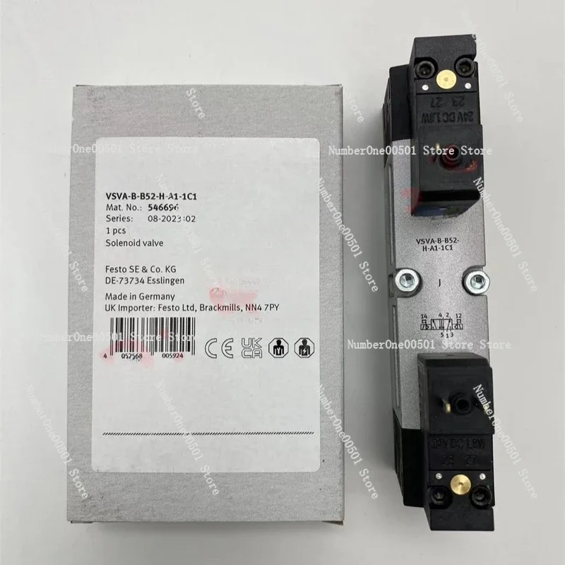 Электромагнитный клапан двойного управления VSVA-B-B52-H-A1/A2-1C1 546696 546697