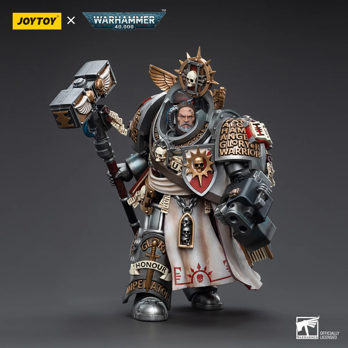Фото JOYTOY JT 6335 Warhammer 40k 1: 18, Серый Рыцари, большой мастер вольдус №3