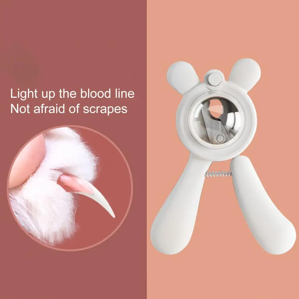 

Машинка для стрижки домашних животных, светодиодный ммер с пружинной ручкой и светодиодной подсветкой, против брызг и острых краев