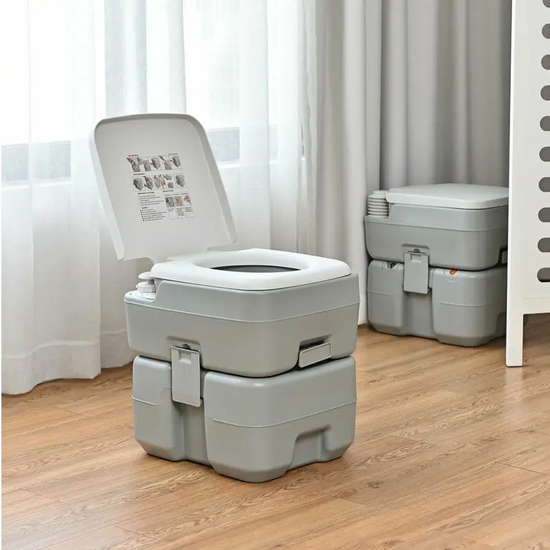 

Gallon 20L RV Camping Potty Commode Portable Travel Toilet Indoor Outdoor Foldable chair Baitcaster Tenkara rods Fishing rod Cam