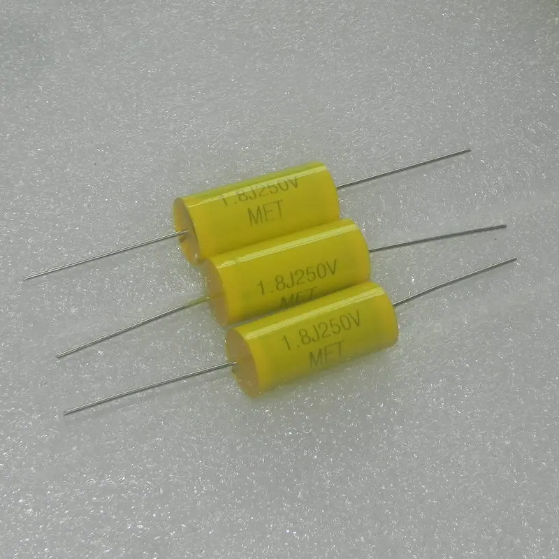 Осевой прокол Met 250v1.8uf 185j 1.8j динамик частотное разделение металлизированный