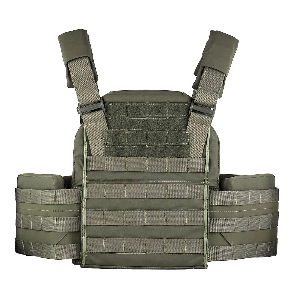 Фото 1000D нейлоновый THORAX Plate Carrier 5,56, тройной чехол для магнитов, быстросъемная пряжка системы MOLLE для охоты, стрельбы, тактического снаряжения №4