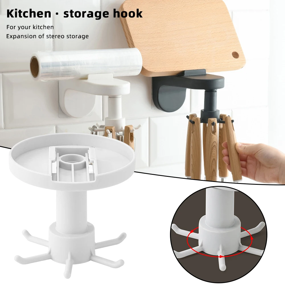 

Kitchen Swivels Holder Space Saving Home Storage Supply For Soup Spoons