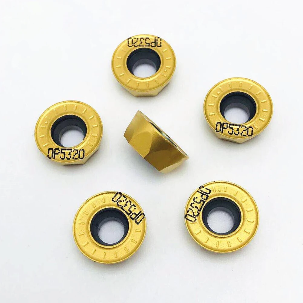 

Durable and Efficient Carbide Milling Inserts RPMT1204 M C DP5320 R6 Suitable for Dirty Environments Such as Cast Iron