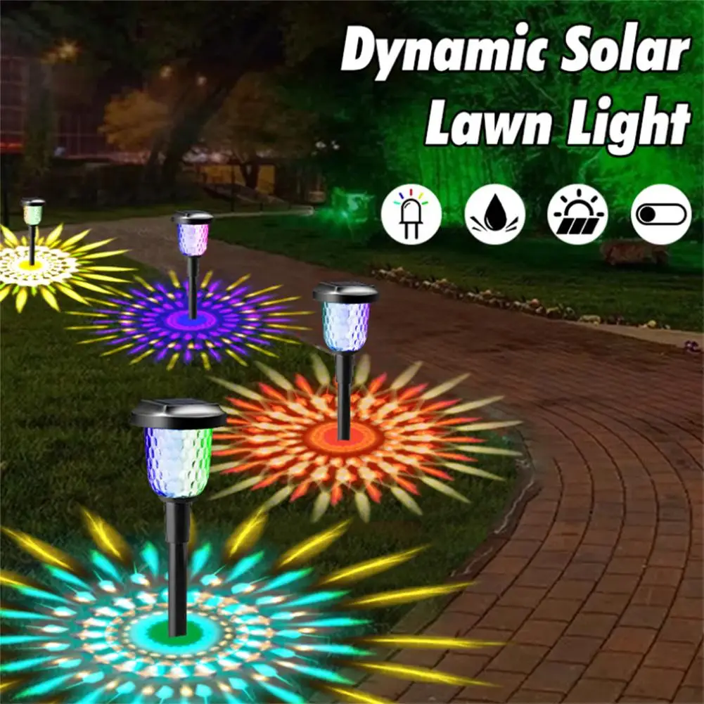 

Outdoor Led Solar Lights Ip65 Waterproof Powered Garden Lamps For Courtyard Backyard Lawn Terrace Patio Decoration Wholesale
