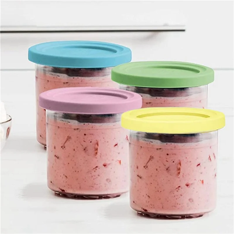 4 упаковки для Ninja XSKPLID2CD совместимые с мороженицей серии NC299AMZ и NC300S 1 пинт