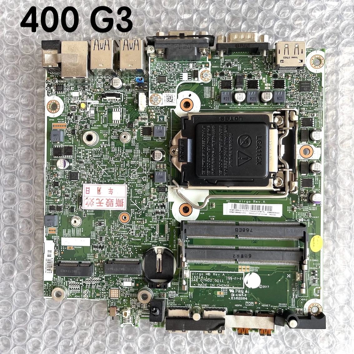 

For HP 400 G3 DM Motherboard 912858-001 906006-001 LGA1151 Mainboard 100%tested fully work