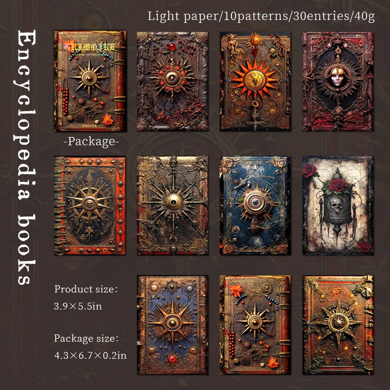 

Yoofun блокнот с ретро рисунками 30 листов