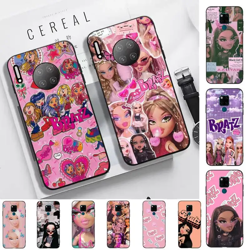

Cute lovely Doll Bratz Girl Phone Case for Huawei Mate 20 10 9 40 30 lite pro X Nova 2 3i 7se