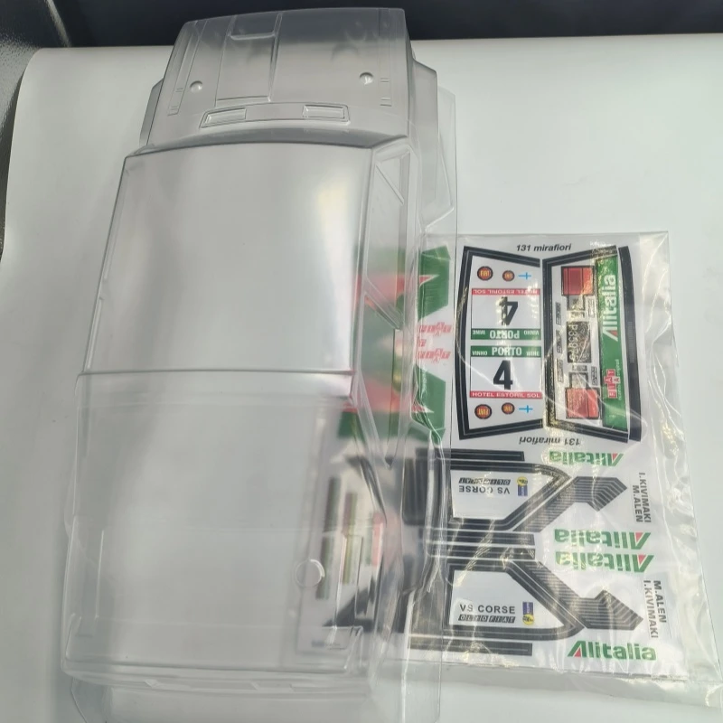 Плоский корпус TC131 1/10 131 раллийный автомобиль 190 мм x 257 Tamiya TT01 TT02 RC