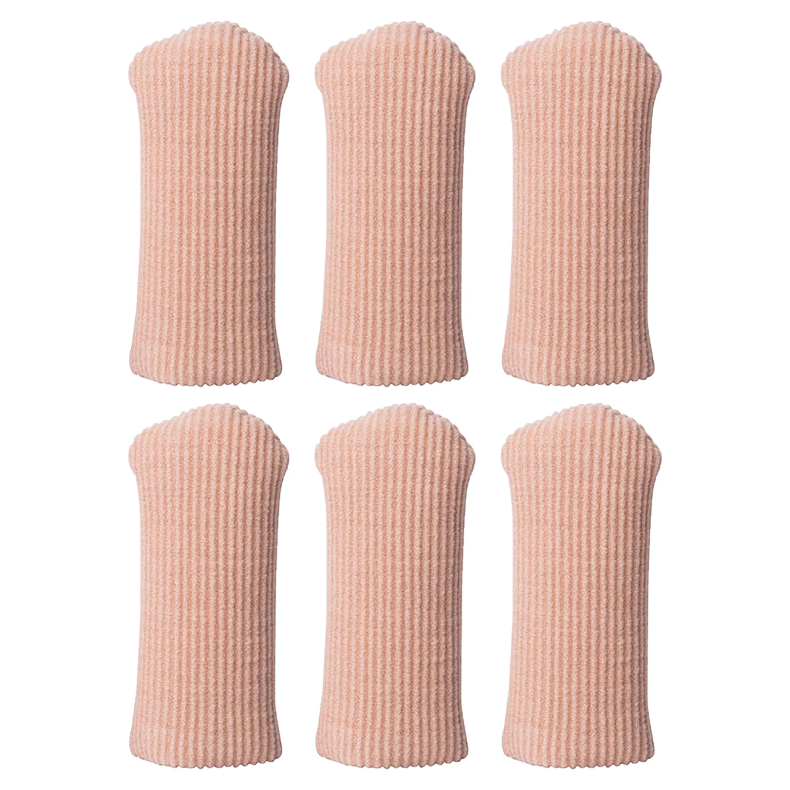 

6pcs Women Men Gel Lining Universal Absorb Pressure Soothe Toe Protector Anti Friction Ergonomic Foot Care Daily Ingrown Toenail