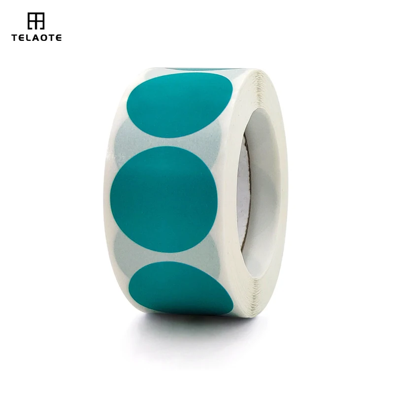 

Green Chroma Label Color Code Dot Labels Stickers 1 Inch Round Permanent Color-Code Dot Stickers White Stationery Stickers Roll