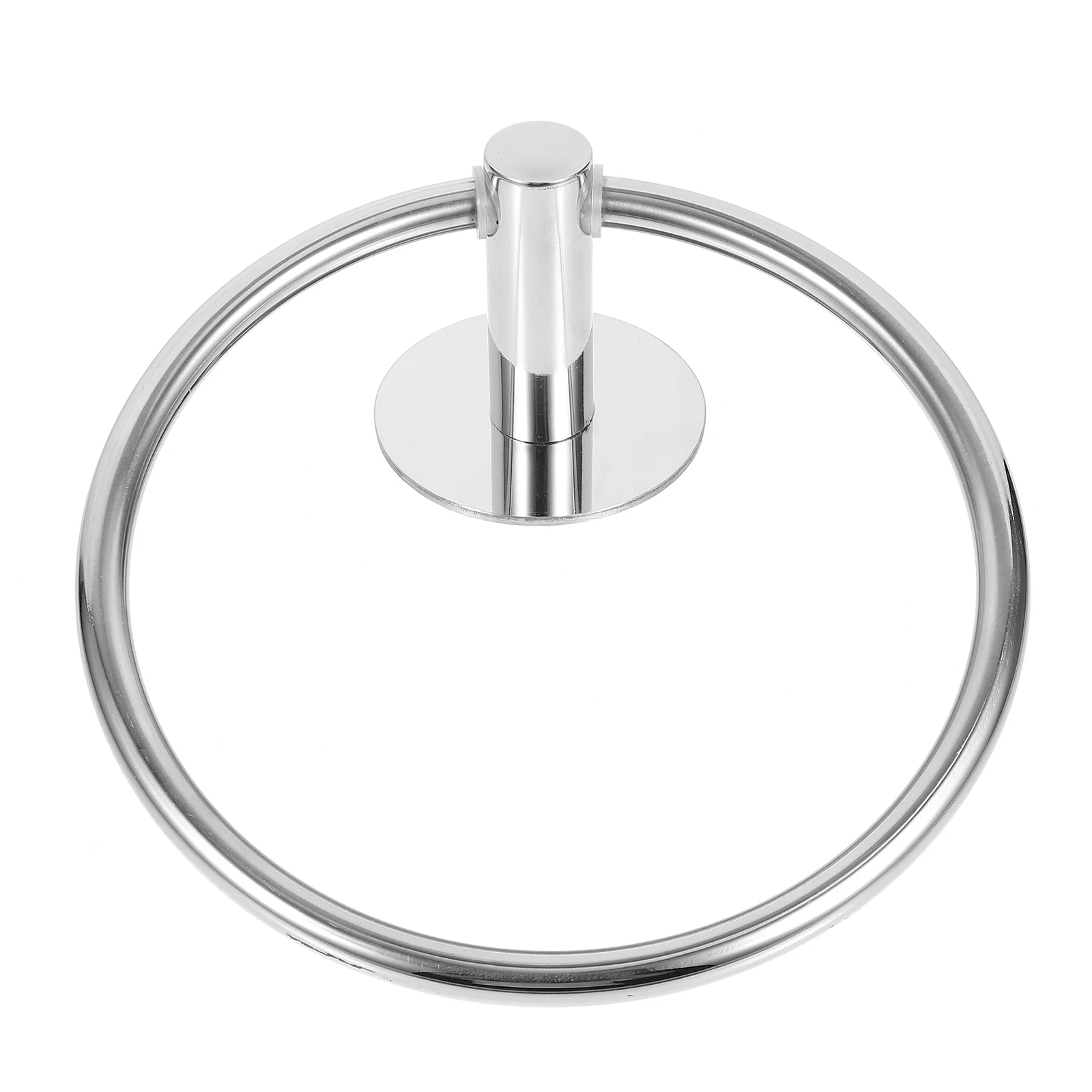 

Towel Ring Holder Hand Bathroom Hanger Wall Rack Bath Circle Mount Mounted Adhesive Roundrings Steel Stainless Hanging Vintage
