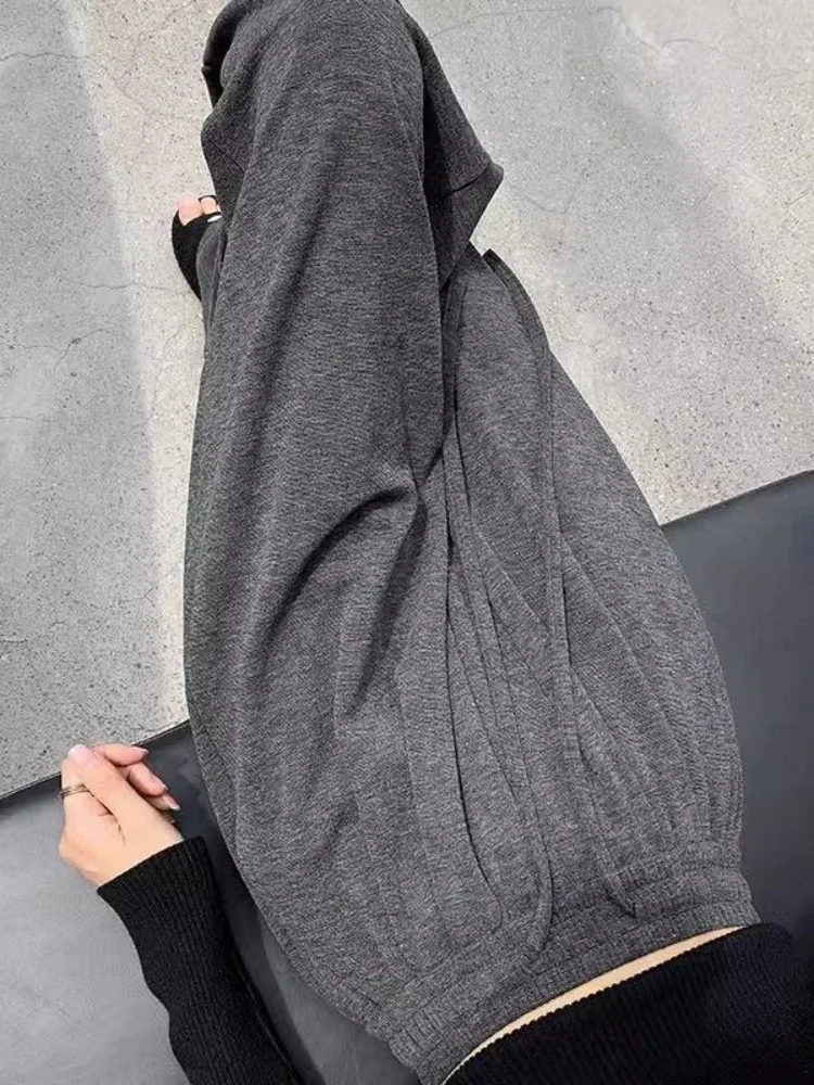 Брюки женские в корейском стиле шикарные мягкие Харадзюку популярные