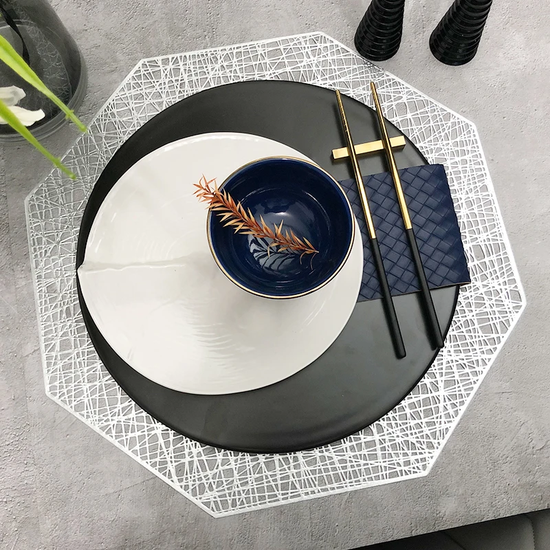 

Luxury Small Tableware Plates Dinnerware Porcelain Serving Dessert Plate Ceramic Dishes Vajilla Completa Kitchen Utensils