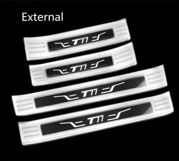 

Защитный порог для багажника из нержавеющей стали для FAW BESTURN T77 2018-2023, защита от царапин, автомобильные аксессуары