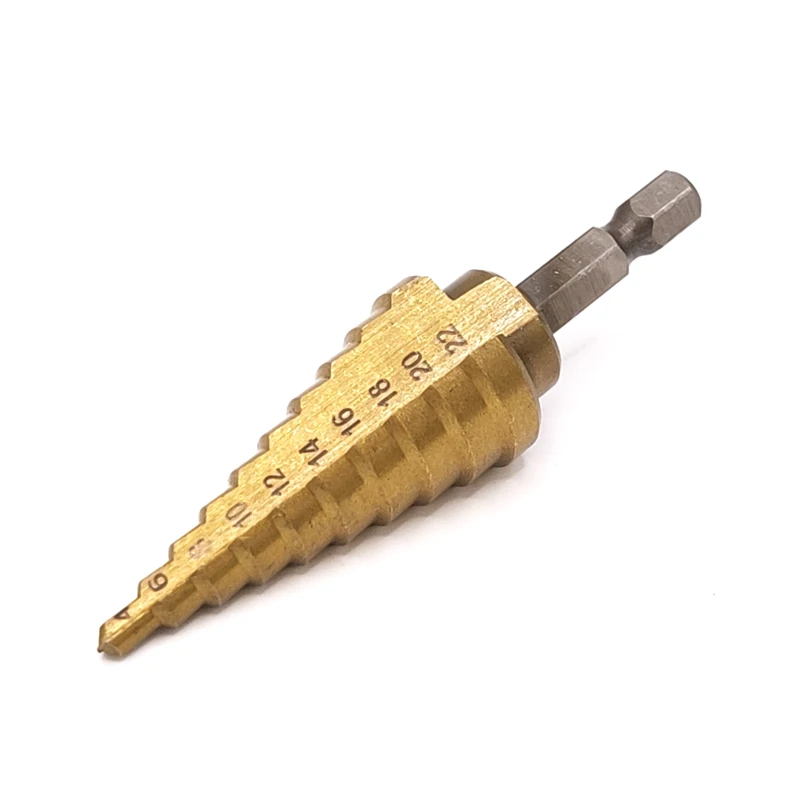 сверло ступенчатое сверла по металлу фреза Ступенчатое 4-12 мм 4-20 4-22 быстрорежущая