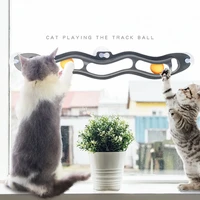 cat toy cup track ball windowsill self hi tease supplies table tennis puzzle interactive environmentally friendly new wave