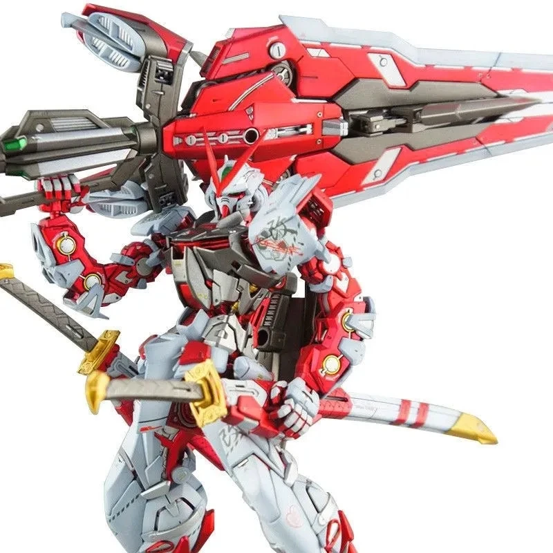 

Фигурки героев аниме DABAN 6601 мг 1/100 Red Heresy версии, мобильный сборный комплект, платформа, базовая экшн-игрушка, популярный подарок робот