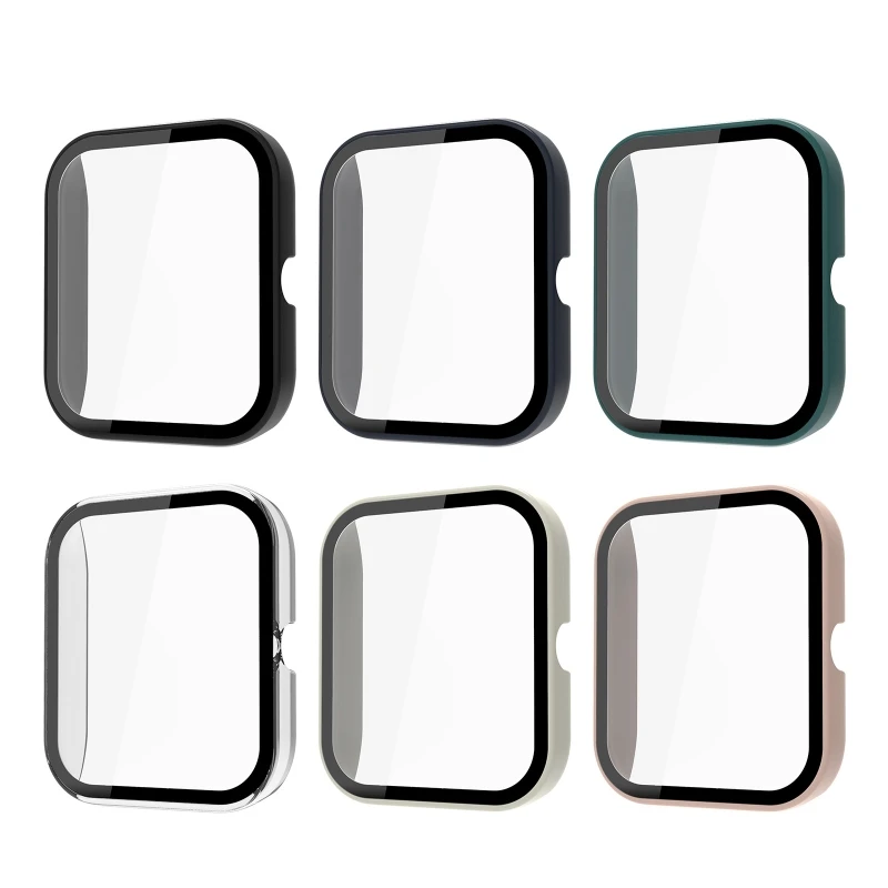 

Protective PC Case Cover for HaylouLS11 Smart Watch Scratch-resist Shock Frame Full Edge Coverage One-piece Bumper Shell