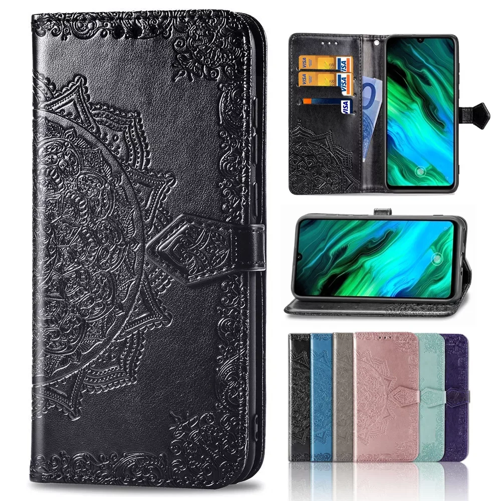 

Case on For Huawei Honor 10i 20i 8S 8C 8X 8A 6A 7A 7C 6C P Smart Case TPU Soft Flip Leather Wallet Case Vertical Back Cover