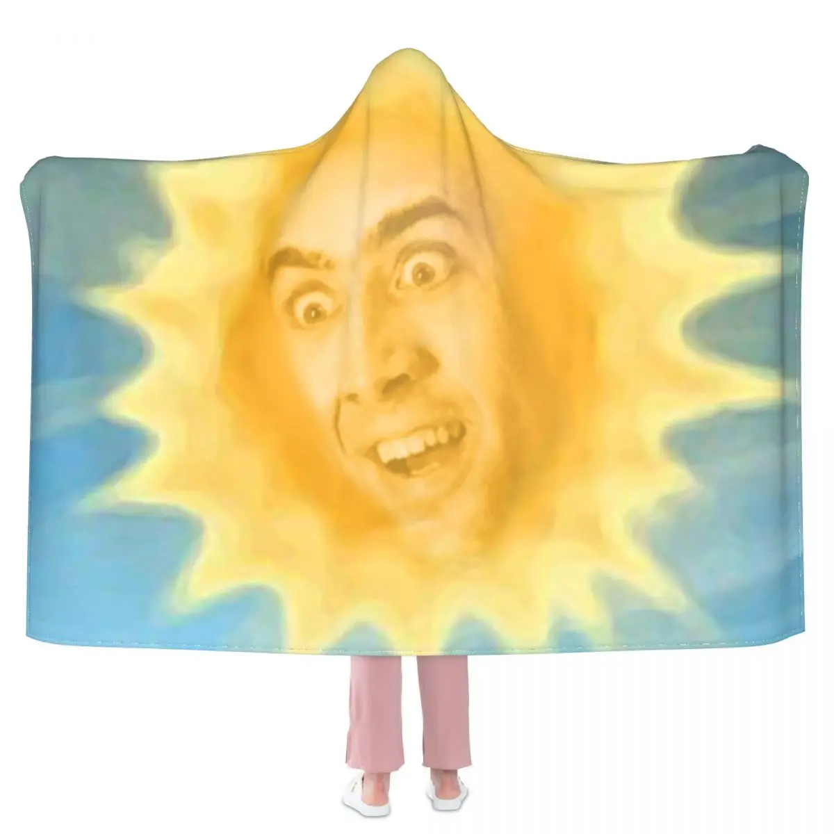 

Одеяло с капюшоном, флисовое, в стиле Звезд