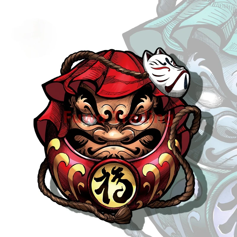 

Fuwo Trading PersonalityFashion Cute Founder Car Stickers Auto Window Japan Style Decal Handy Vinyl Decor Laptop Styling PVC