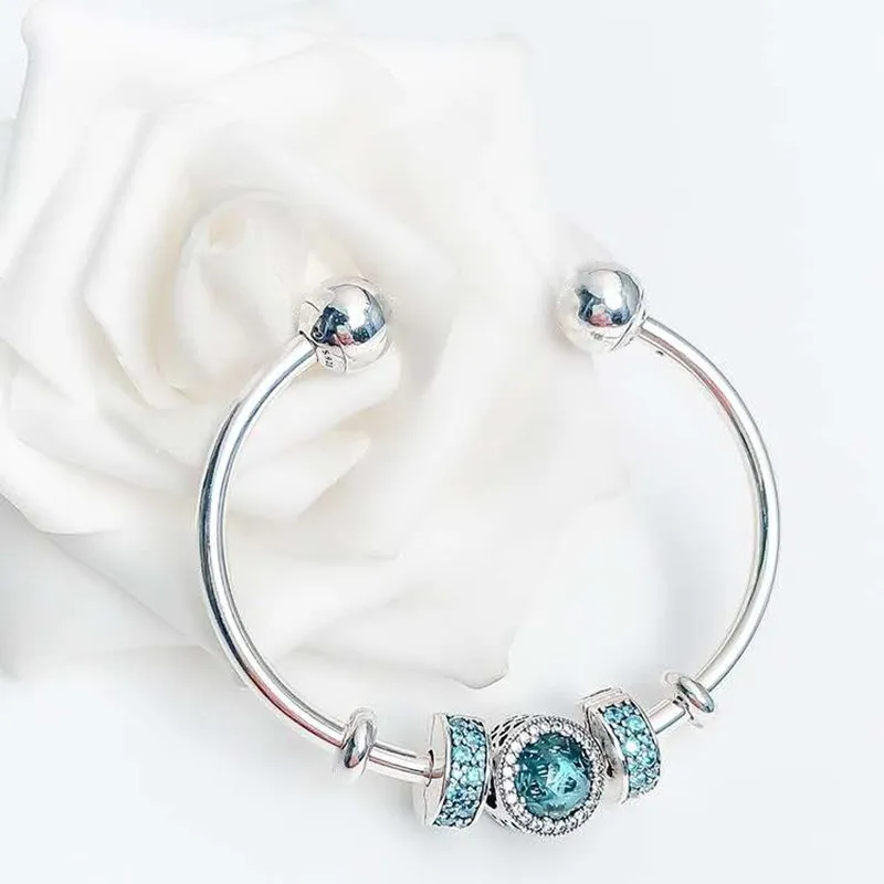 

Браслет женский из серебра 925 пробы с круглыми пуговицами и бусинами «кошачий глаз»