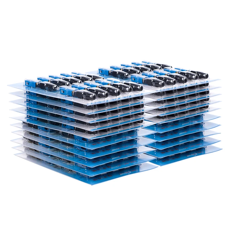 99% Success Embedded SC UPC Fiber Optic Fast Connector FTTH SM MM fiber optic SC quick connector adapter Field Assembly