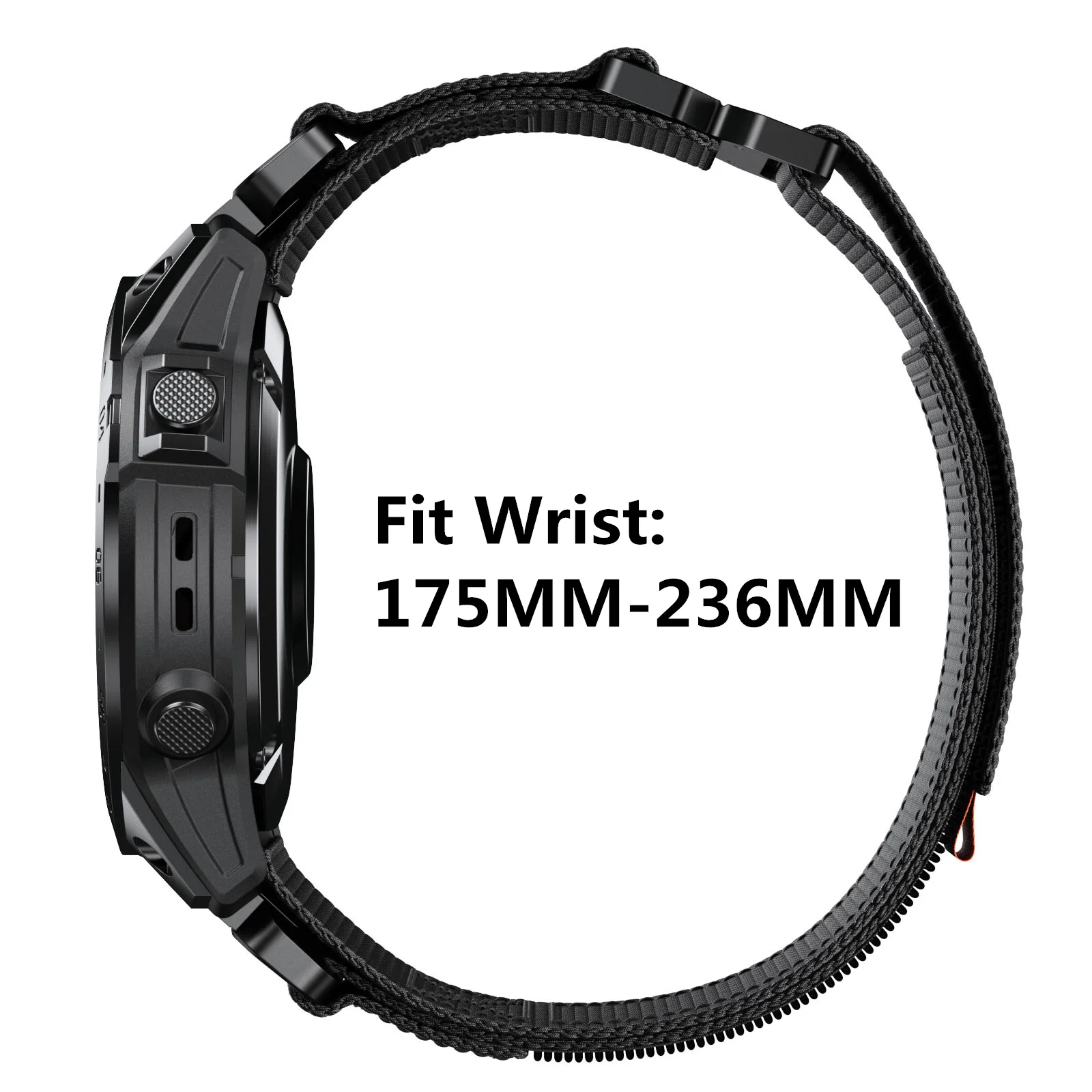 for Garmin Fenix 6X Pro Bands 26mm Nylon Strap for Fenix 6X 5X Quick Fit Braided Watchband for Enduro Descent MK1 Bracelet Belt