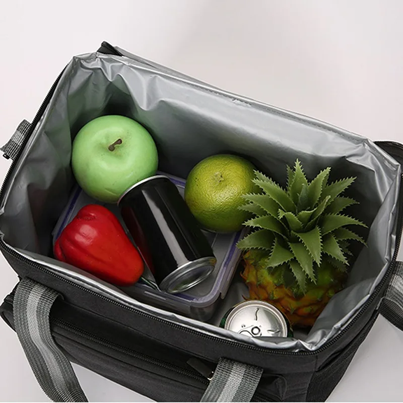 

Women's Portable Cooler Bag Lunch Box For School Children Insulation Package Insulated Thermal Food Picnic Bags Portable Pouch