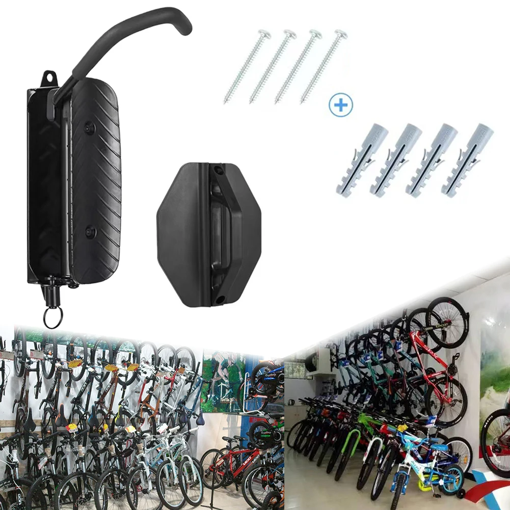 Компактный вращающийся стеллаж для хранения велосипедов из алюминиевого сплава