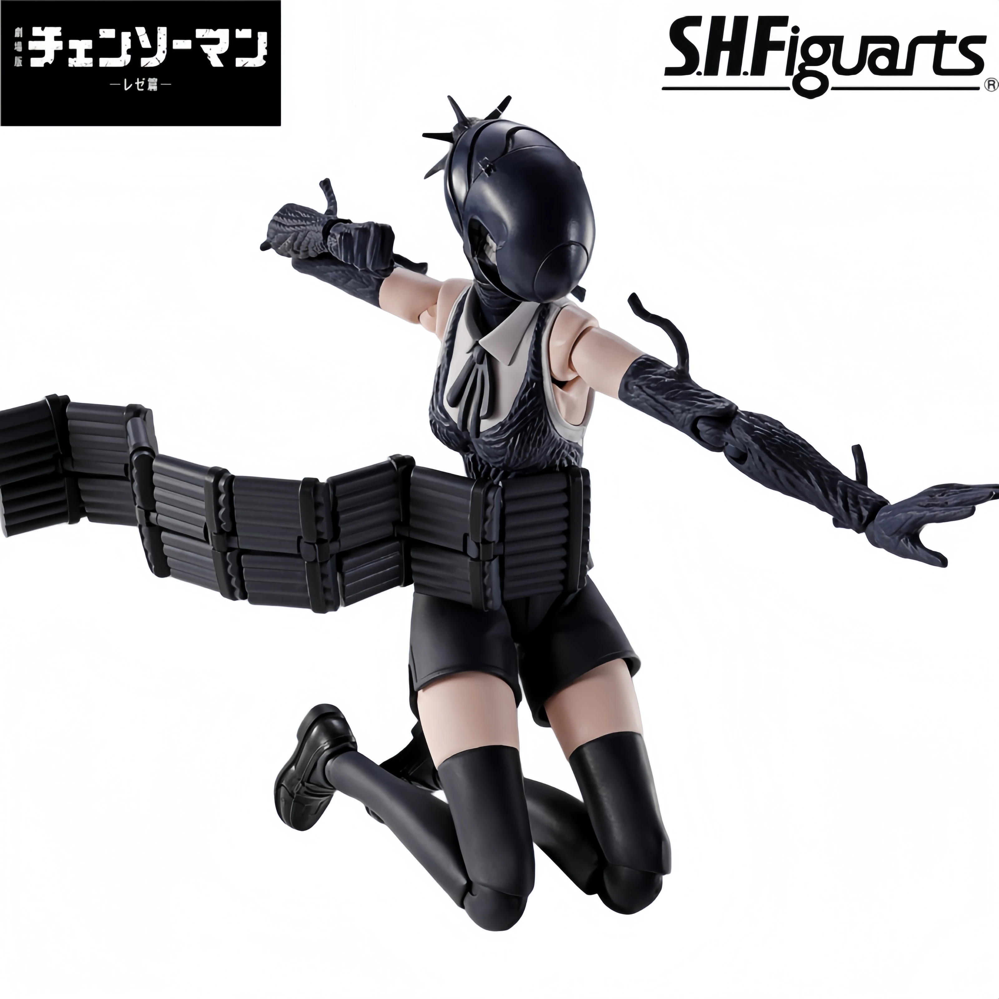 Фото Премиум-издание Bandai TAMASHII NATIONS - Chainsaw Man: Reze Movie Ver. Коллекционная фигурка Reze S.H.Figuarts в наличии №5