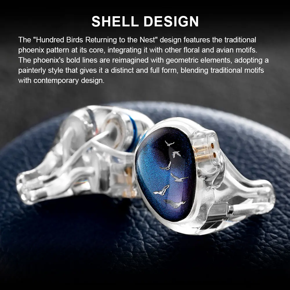 Kinera Celest Phoenixcall 1DD+2BA+2 микропланарные наушники-вкладыши HIFI 5 гибридных драйверов