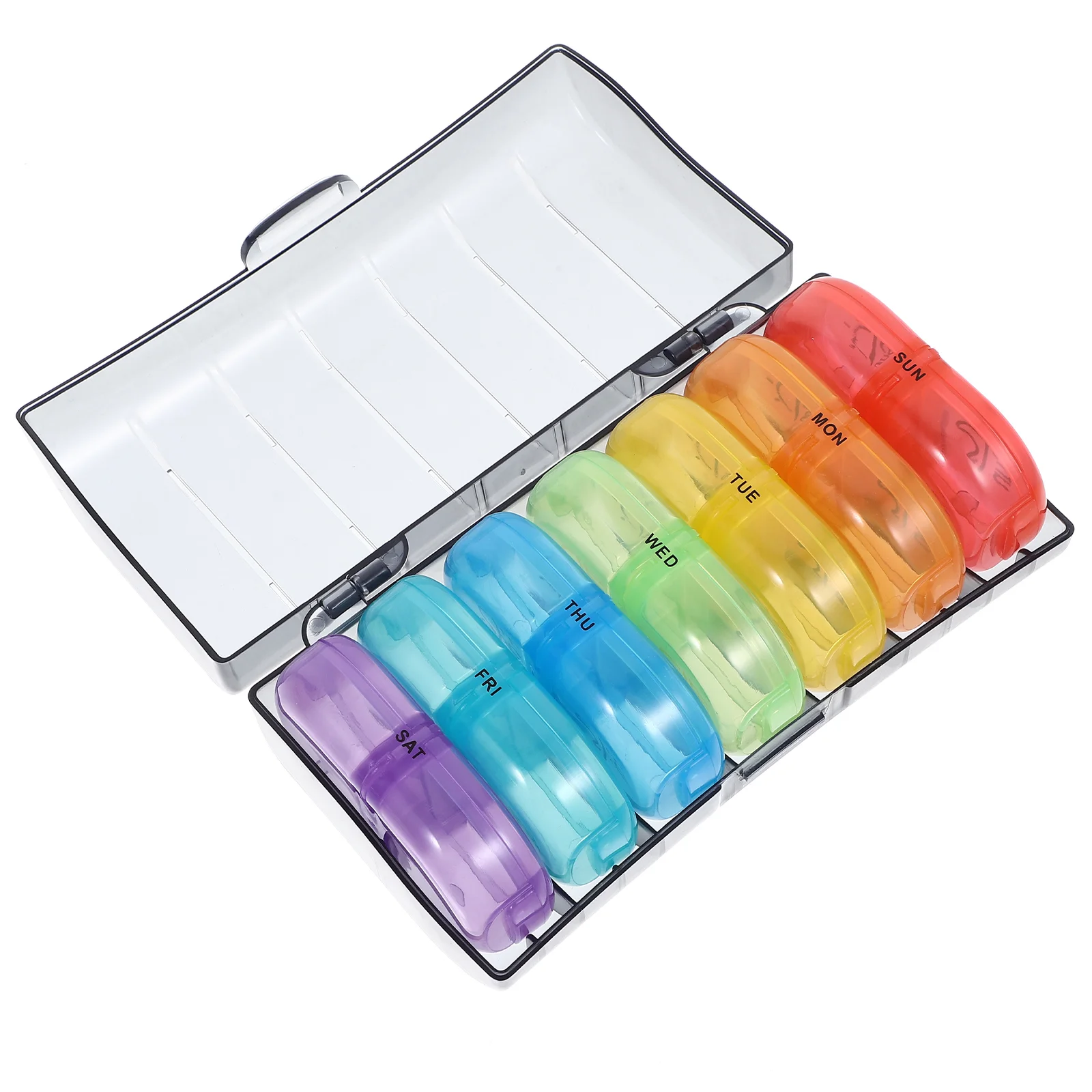 

Supplies Case Pack Wear-resistant Medicine Portable Organizer Plastic Supply Travel Medication