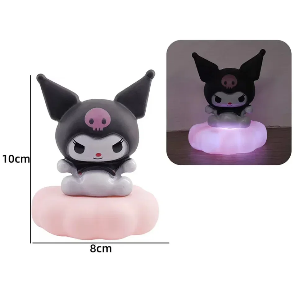 Японская Модель Sanrios Kuromi Cinnamoroll Ночник Мультяшная Форма Облака