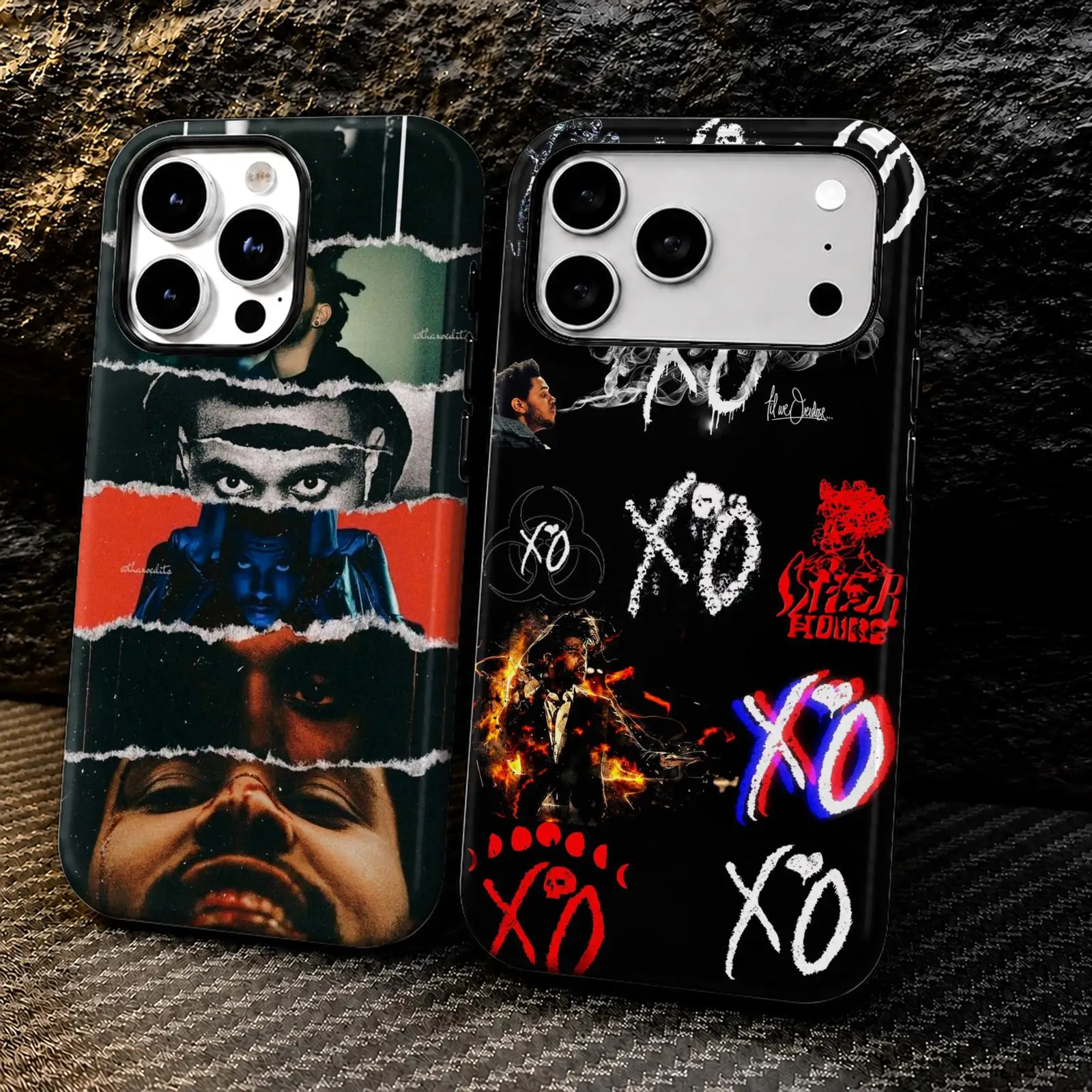 Фото Чехол для телефона Rap The W-Weeknd для iPhone 17 16 15 14 13 12 11 Pro Max Air, двухслойный, противоударный, защитный, 2-в-1 №1