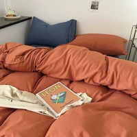 home textile cute checkerboard duvet cover pillow case bed sheet pumpkin boy kid teen girl bedding covers set king queen twin