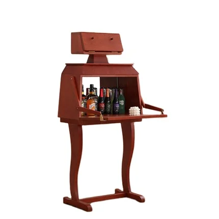 

2023 New Robot Shape Living Room Wooden Storage Creative Dressing Table Japanese Style Side Cabinet