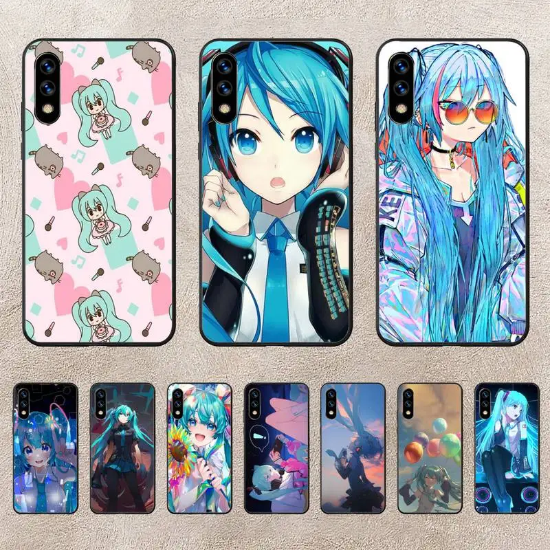 

H-Hatsunes M-MikU Phone Case For Huawei P10 P20 P30 P50 Lite Pro P Smart Plus Cove Fundas