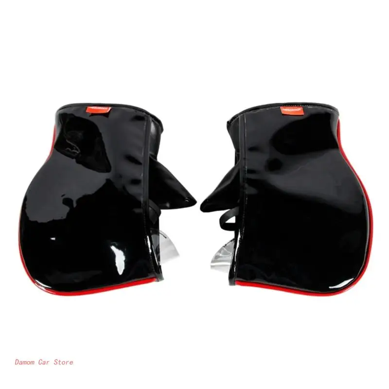 

Велосипедные фонарики, варежки, зимний Термочехол для езды на велосипеде, теплые ветрозащитные рукавицы для холодной погоды