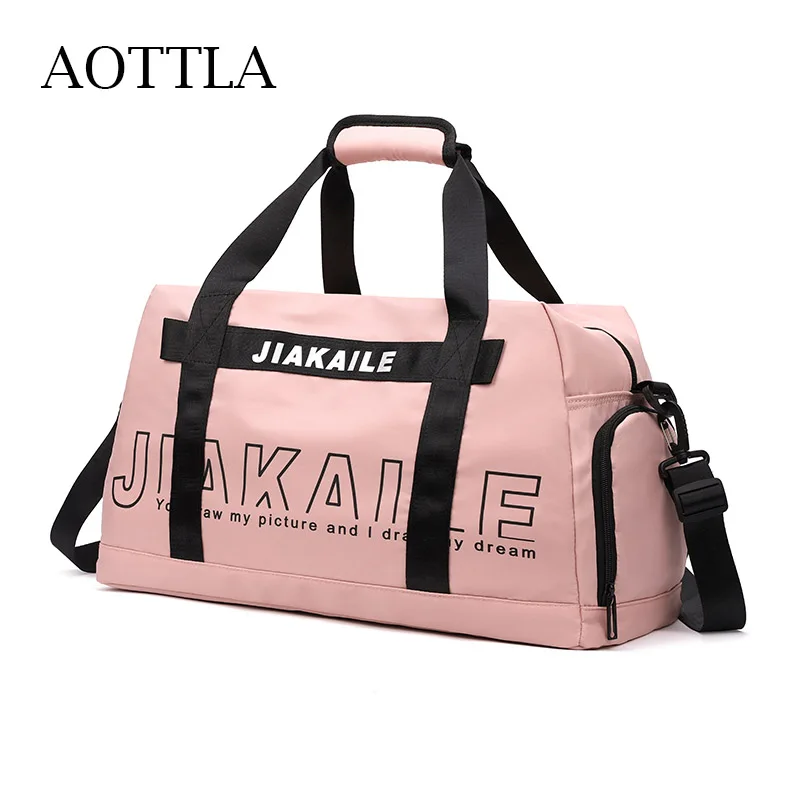 

AOTTLA Fashion Travel Bags Large Capacity Women Handbag Multifunction Shoulder Bag Brand Sports Bag Casual Ladies Messenger Bag