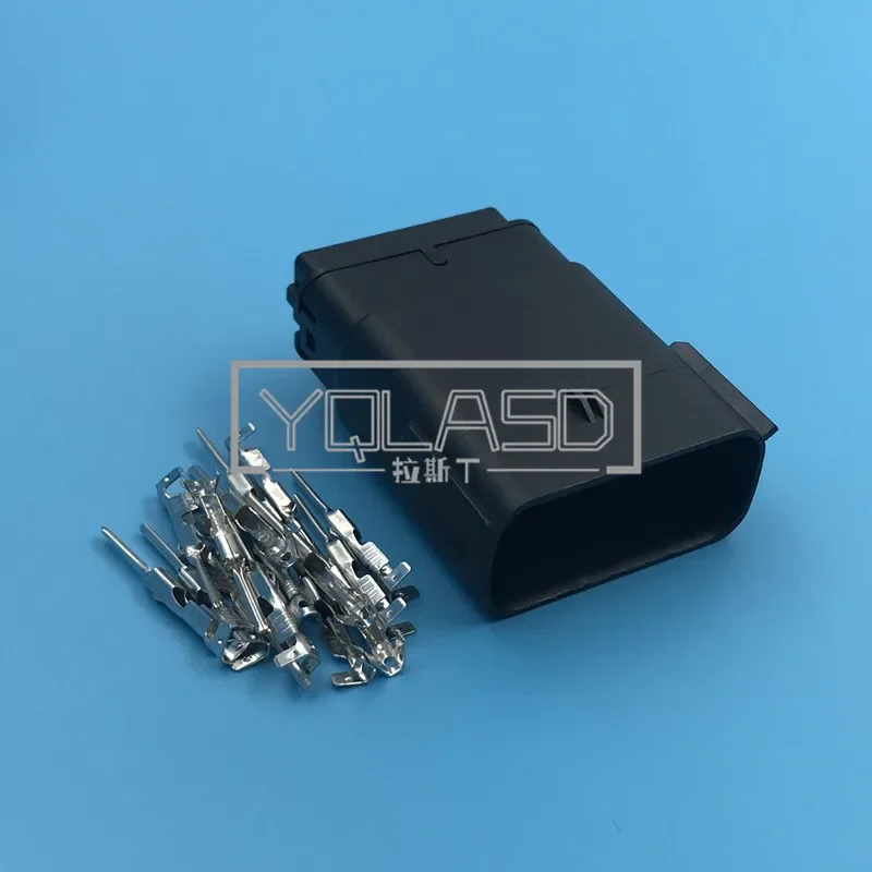 1 комплект, 16-контактный 33472-1601 33482-1601, розетка для фар в сборе переменного тока, вилка автомобильной лампы для Ford Focus Mondeo EDGE Fiesta 33472-1740