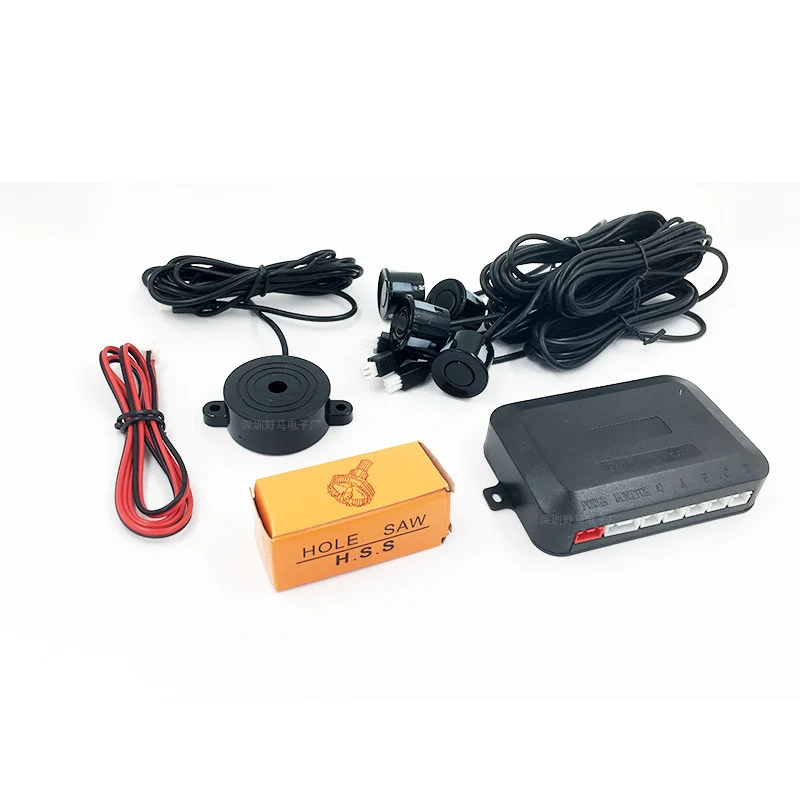 5 шт./лот 12 В 22 мм комплект датчиков парковки автомобиля универсальный 4 датчика