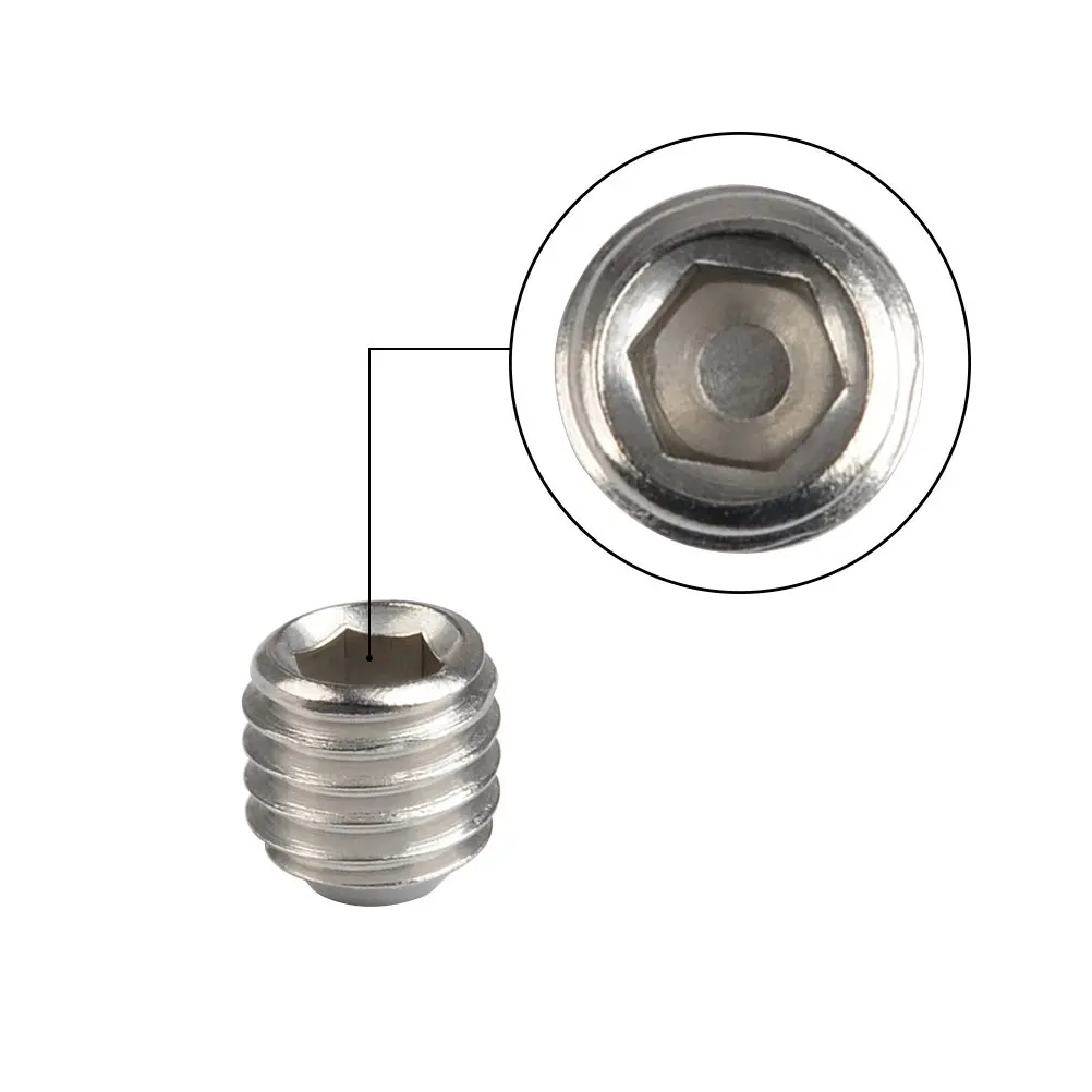 ZoeRax 200 Шт. Набор Винтов Из Нержавеющей Стали 304 M3-M8 Винты С Шестигранной Головкой И