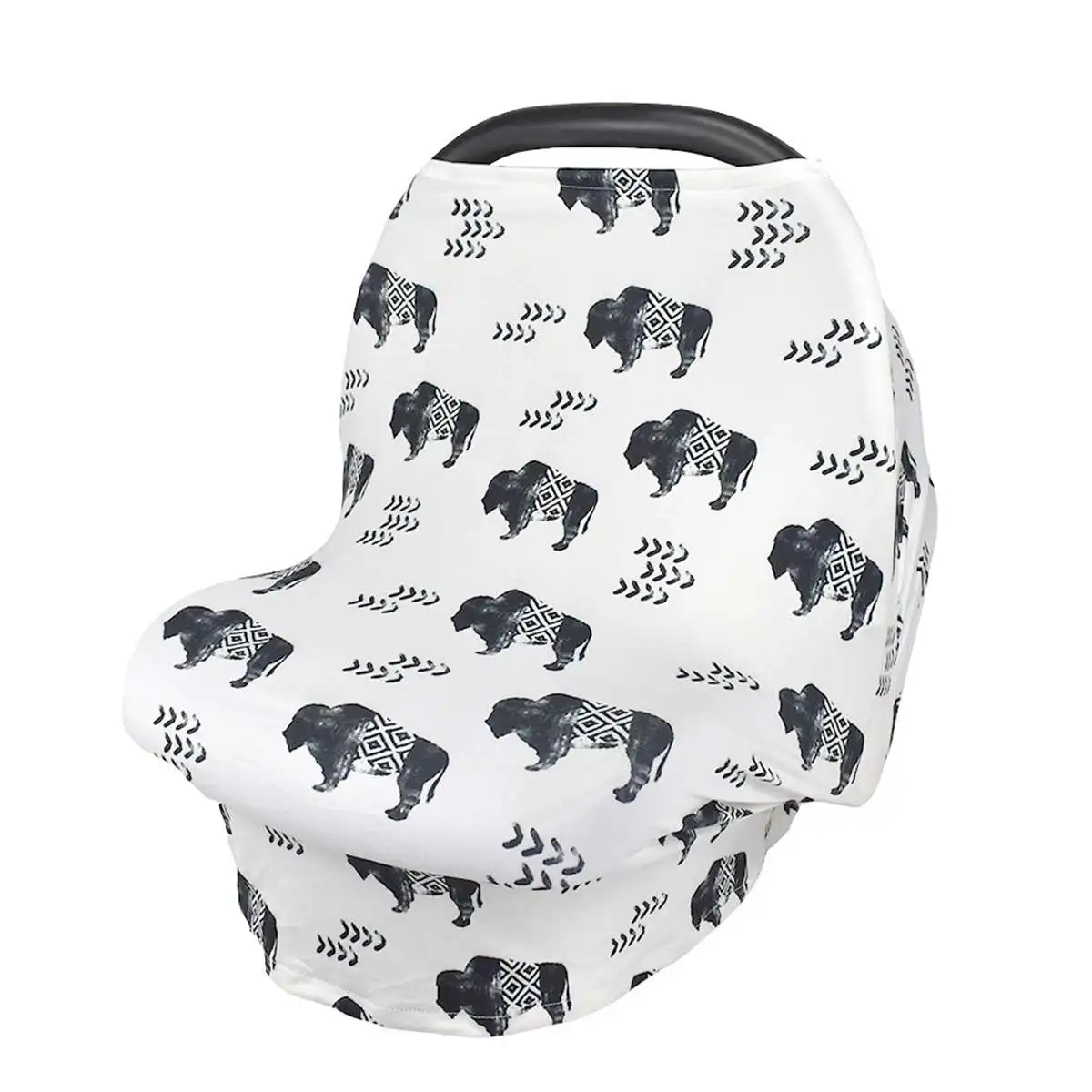 

Nursing Breastfeeding Cover Scarf Baby Car Seat Canopy, Canopies, Shopping Cart Stroller Carseat Covers for Girls and Boys