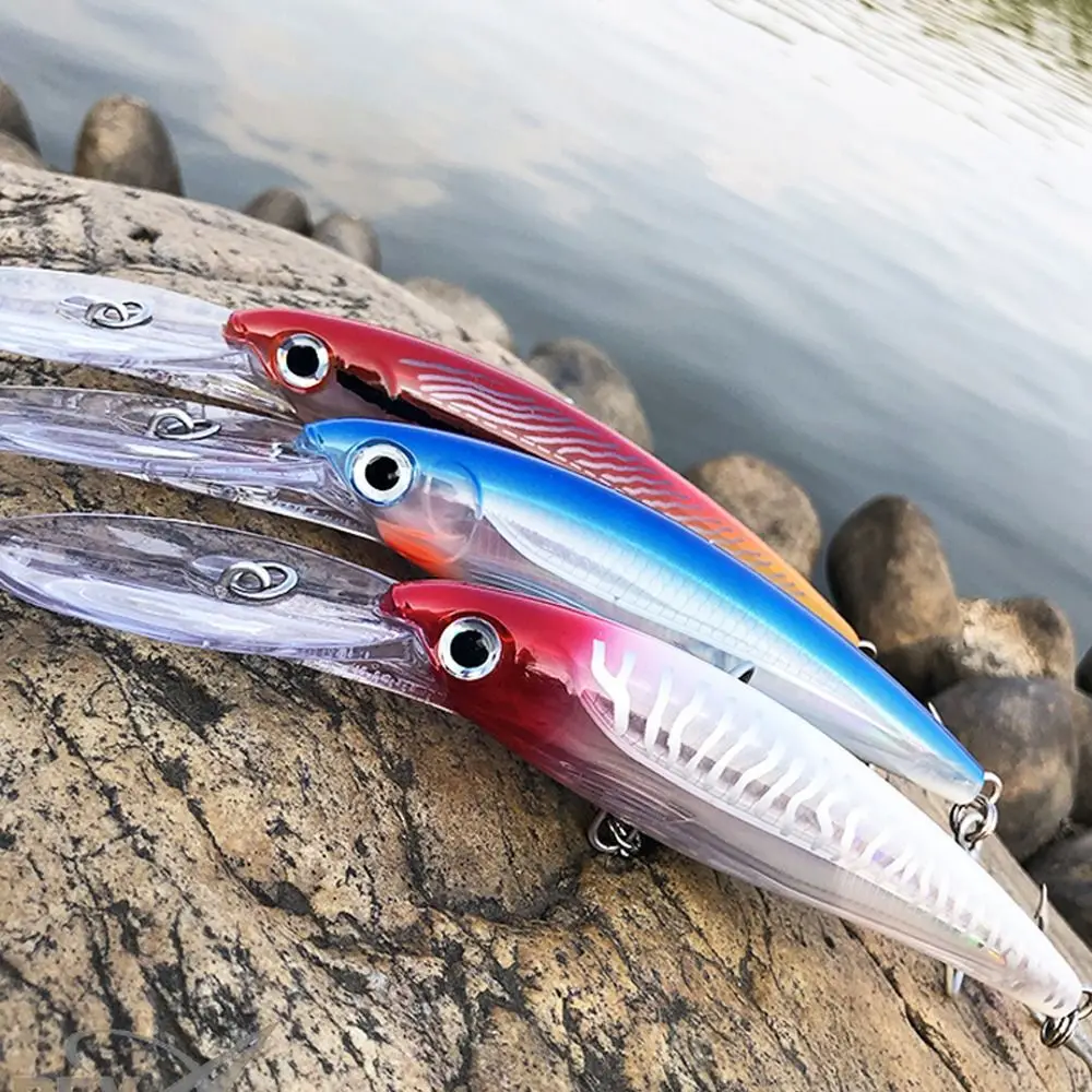 

3D Eyes Tackle Useful Crankbaits Fish Hooks Fishing Minnow Baits Lures