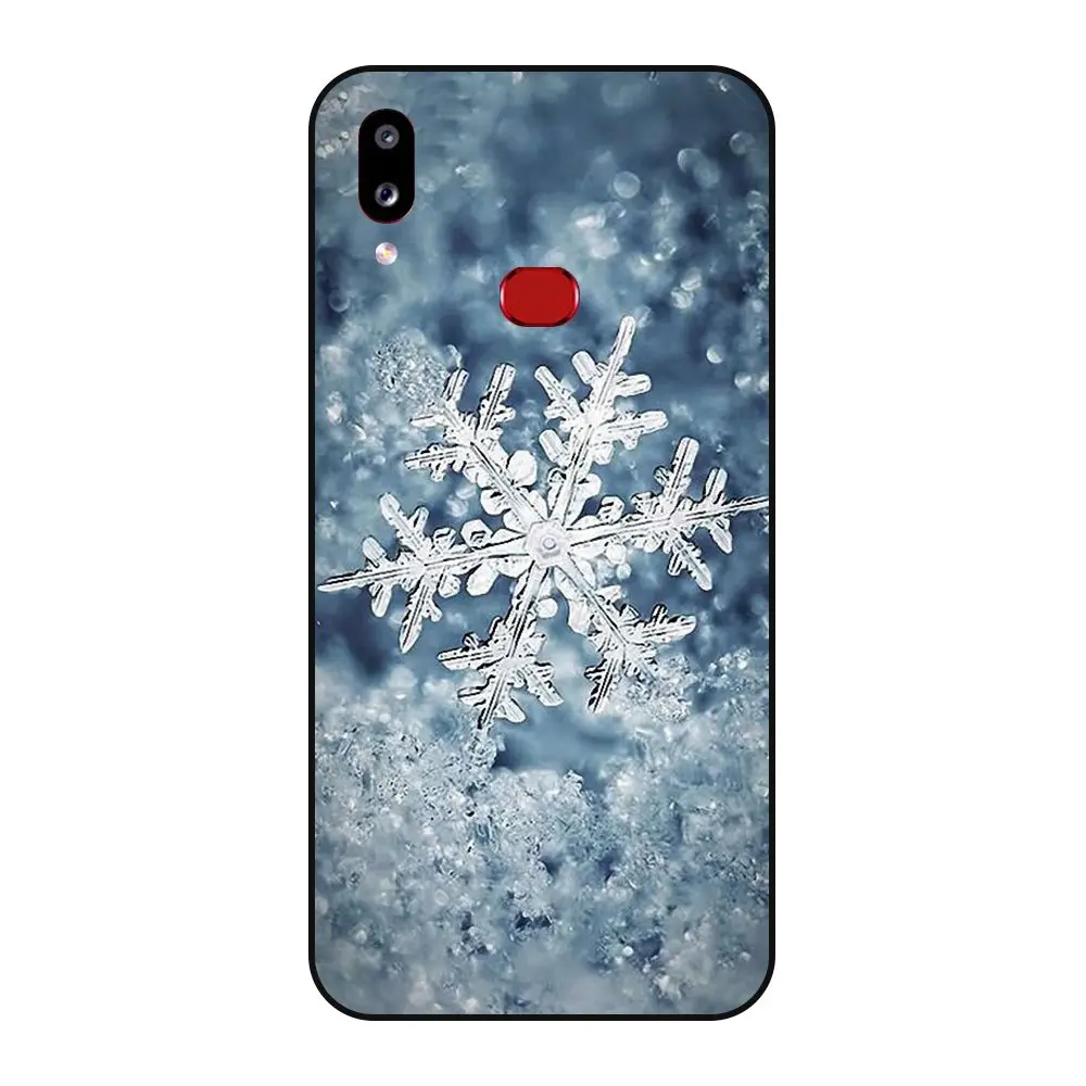 Роскошный черный чехол-бампер с изображением пейзажа для Samsung Galaxy A10s бампер