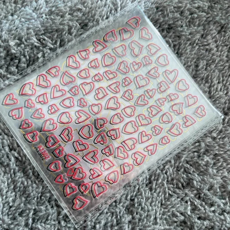 

1pcsNail Art Sticker Decal Charms Spring Summer Rose Flower Nail Slider Decals DIY Multi Pattern Manicure Decorations